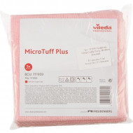Vileda Салфетка из микроволокна для любых поверхностей MicroTuff Plus красная