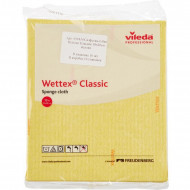 Vileda Салфетка-губка Wettex maxi желтая целлюлоза/хлопок