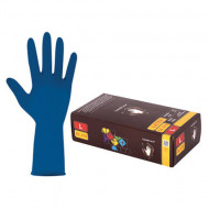 Перчатки латексные L 25 пар (50 шт.) Safe&Care High Risk 10% ЧЗ