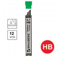 Грифели 0.7 мм HB (12 шт.)