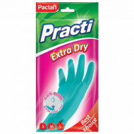 Перчатки хозяйственные Paclan Practi Extra Dry (L-большие)