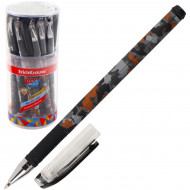 Ручка шариковая Erich Krause ColorTouch Rough Native синяя 0,7 мм