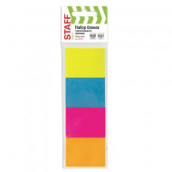 Стикер Staff 038х051 мм. (4х50 л.) 4 цвета неон