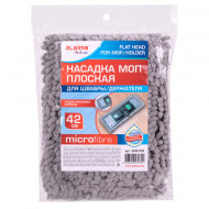 Насадка МОП плоская д/швабры 42х12 см, карманы (ТИП К), микрофибра Шенилл