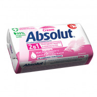 Мыло туалетное 090 г. Антибактериальное Absolut Нежное