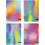 Папка-уголок Berlingo А4 Gradient с рисунком, с эффектом блесток, ассорти, 200 мкм