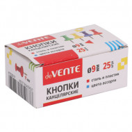 Кнопки-гвозди deVENTE (025 шт.) цветные