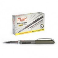 Ручка шариковая Flair Writo-meter Jumbo черная 0,7 мм