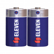 Батарейка R20 (D) Eleven солевая