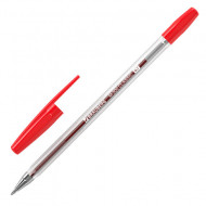 Ручка шариковая Brauberg M-500 Classic, красная, 0,7 мм