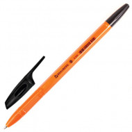 Ручка шариковая Brauberg Orange Х-333 черная 0,7мм