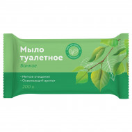 Мыло туалетное 200 г. OfficeClean Банное, флоу-пак