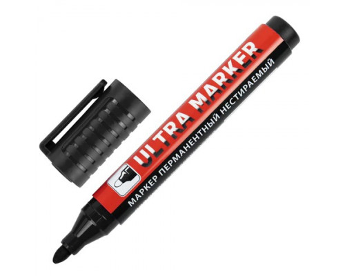 Маркер перманентный Brauberg Ultra marker 3,5мм. черный