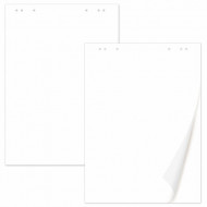 Блок для флипчарта 20 л. (60х90 см.) нелинованный 65г/м2 Staff