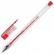 Ручка гелевая Staff Basic GP-789 красная 0,5мм