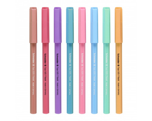Ручка шариковая Schneider Slider Tops 505 F Pastel синяя, 0,8мм