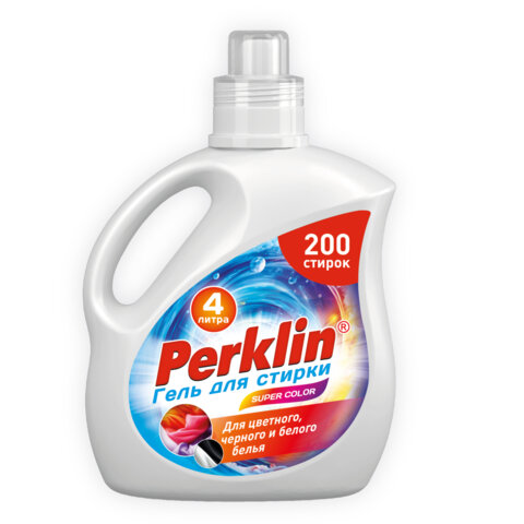 Perklin Super Color гель д/стирки Универсал 4л 200 стирок (СО)